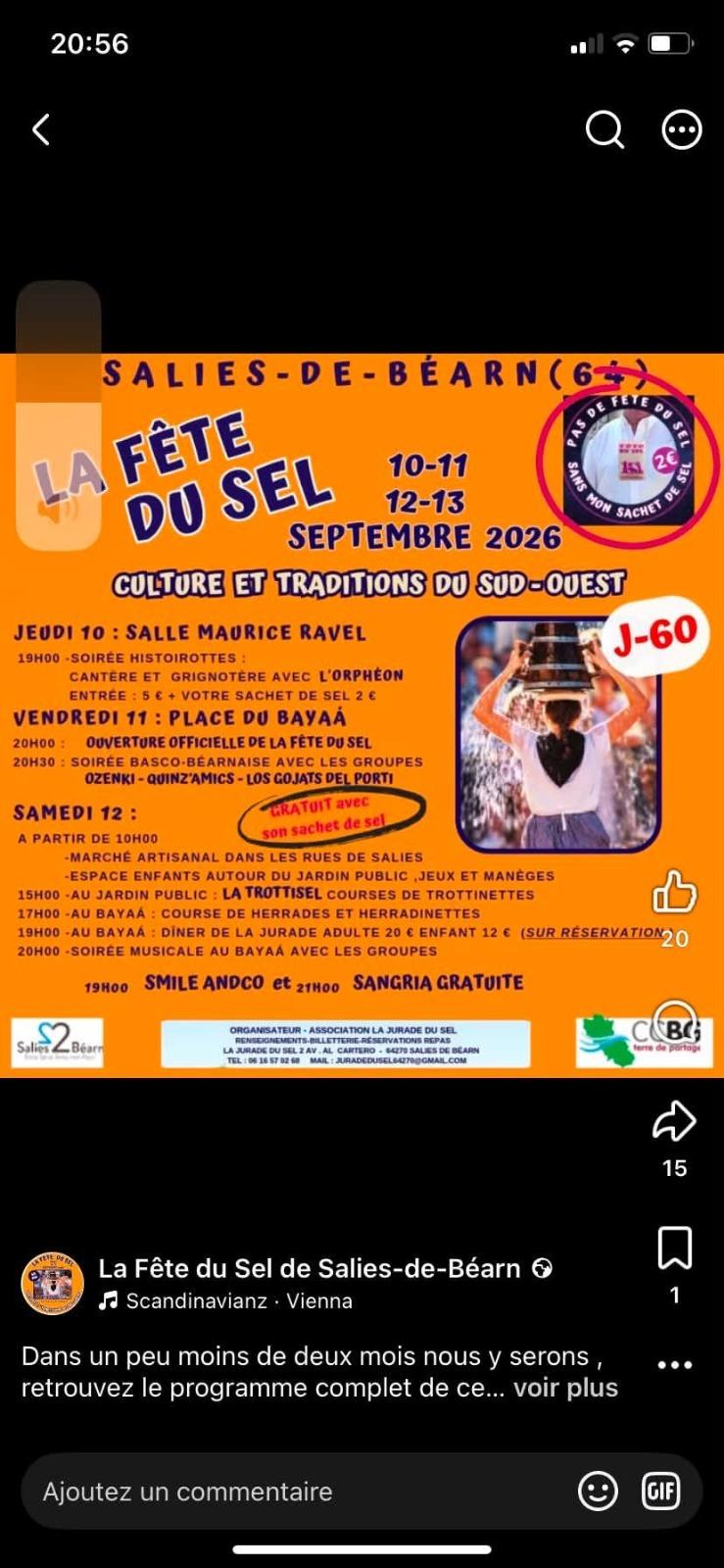 Affiche fete du sel 2026